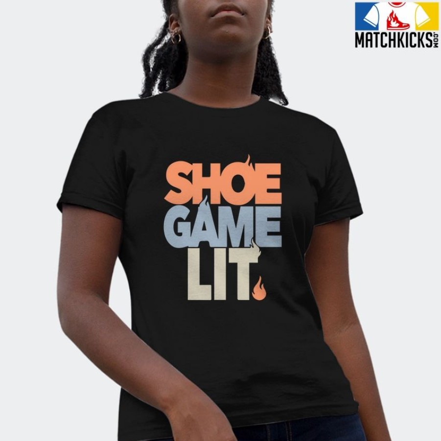 T-Shirt * | T-Shirt Dj Khaled We The Best X Air Jordan 5 Crimson Bliss Sneaker-Matching T-Shirt (Shoe Game Lit)