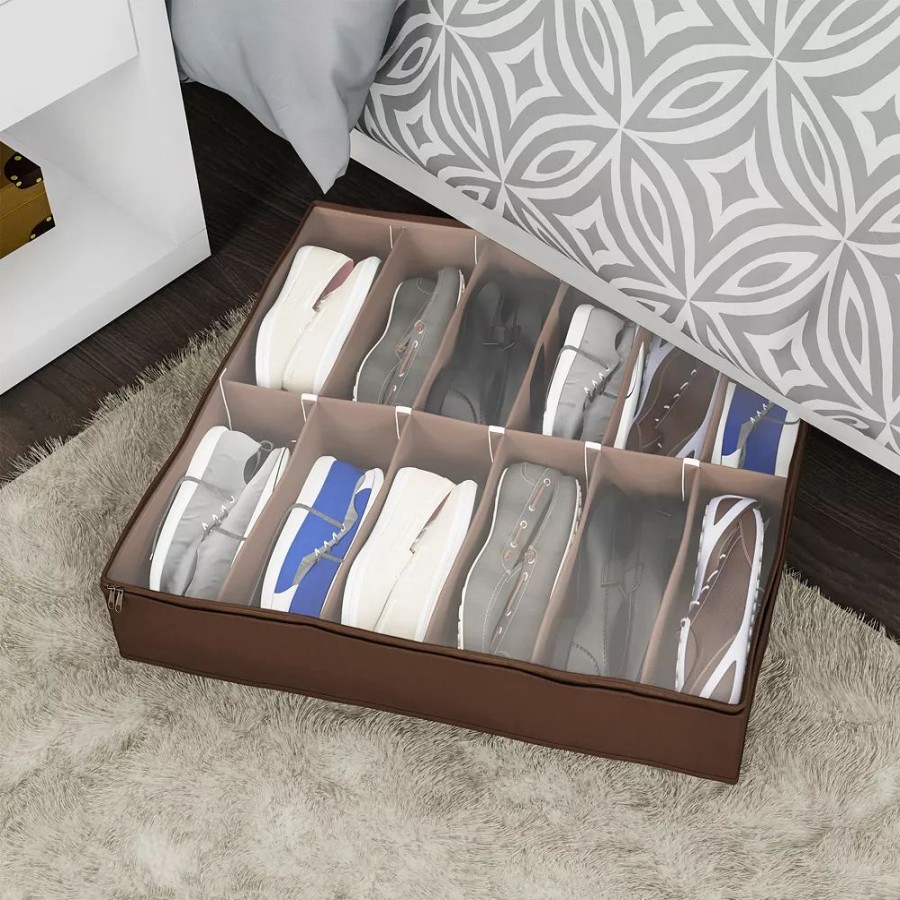 Storage & Cleaning * | Hastings Home Under Bed Shoe Storage Organizer