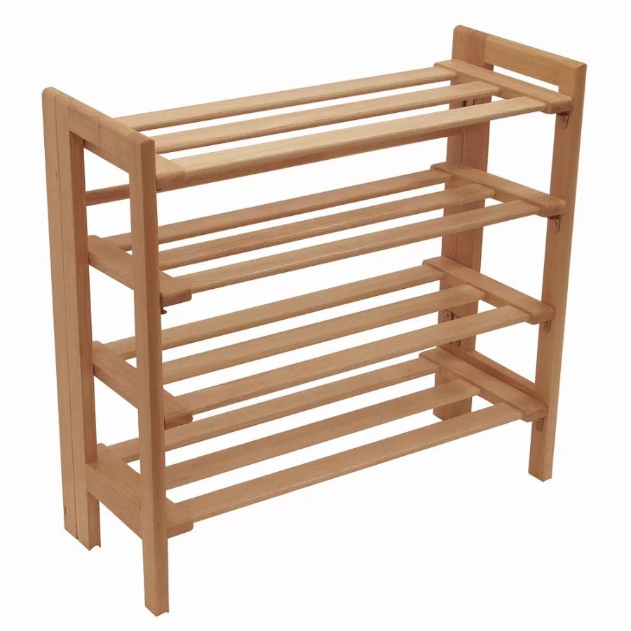 Storage & Cleaning * | Winsome 4-Tier Shoe Rack