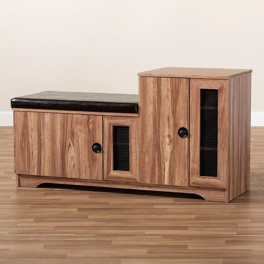 Storage & Cleaning * | Baxton Studio Valina Shoe Cabinet