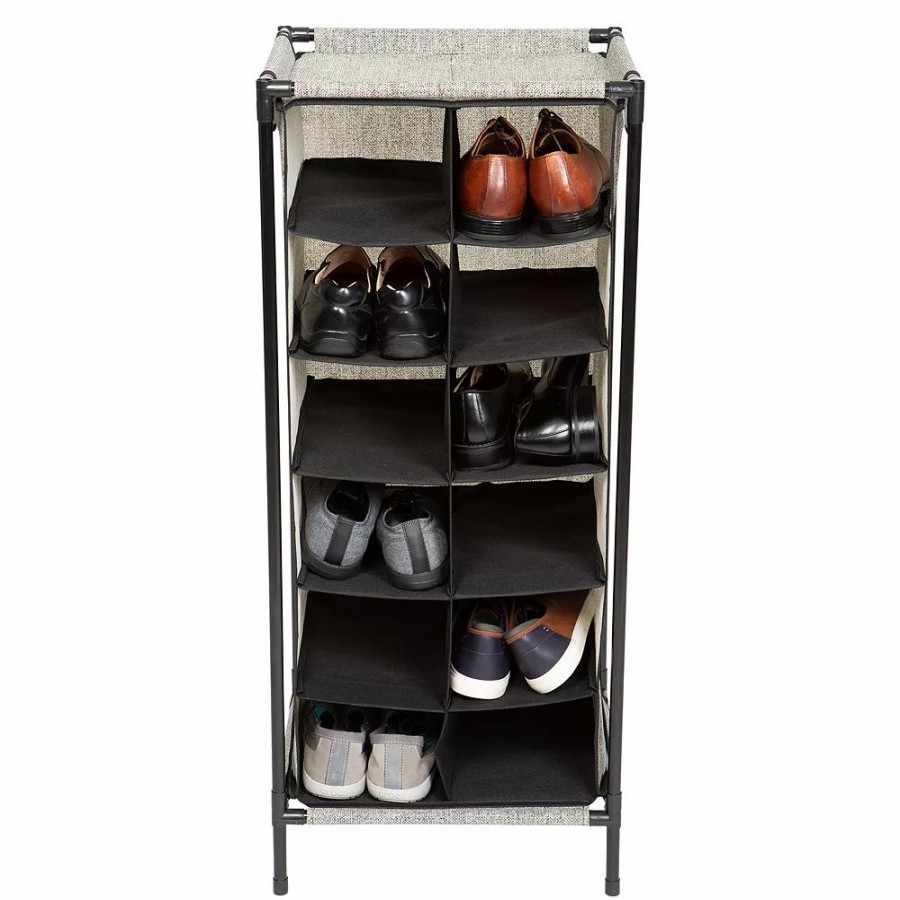 Storage & Cleaning * | Simplify 12-Section Shoe Organizer