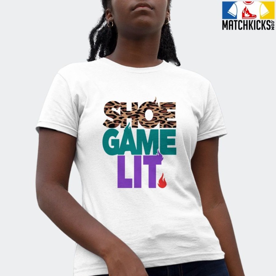 T-Shirt * | T-Shirt Nike Dunk Low Safari Mix Sneaker-Matching T-Shirt (Shoe Game Lit)