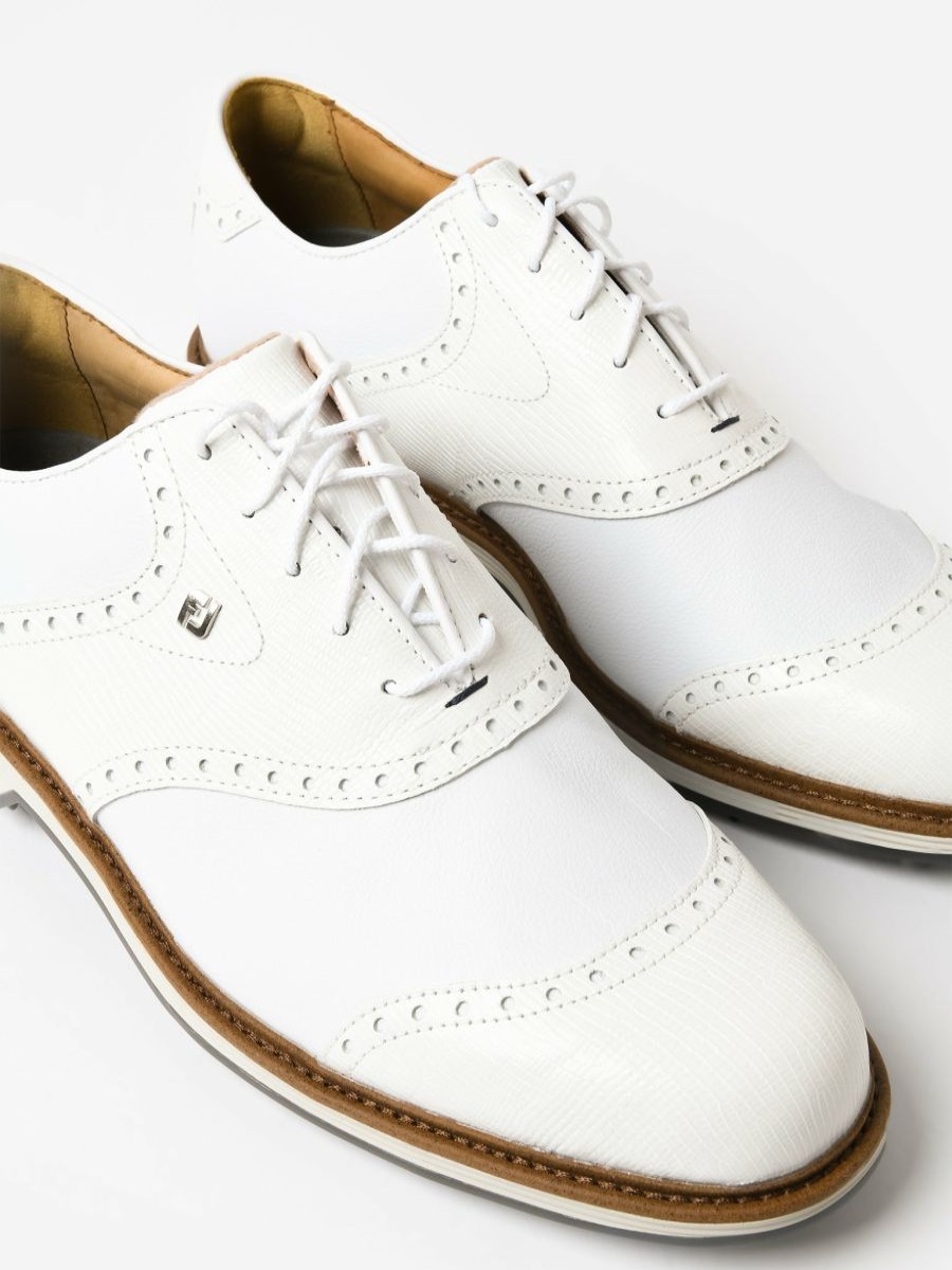 Golf * | Footjoy Men'S Premiere Series Wilcox Golf Shoe White