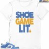 T-Shirt * | T-Shirt Nike Dunk Low Coast (W) Sneaker-Matching T-Shirt (Shoe Game Lit)