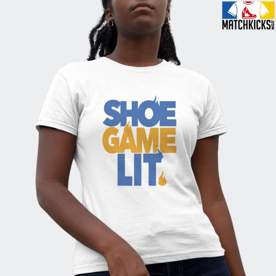 T-Shirt * | T-Shirt Nike Dunk Low Coast (W) Sneaker-Matching T-Shirt (Shoe Game Lit)