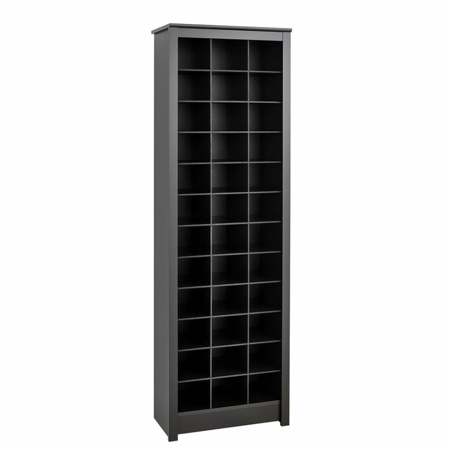 Storage & Cleaning * | Prepac Space-Saving Shoe Storage Cabinet