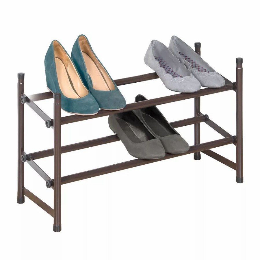 Storage & Cleaning * | Richards Homewares Telescoping Shoe Rack